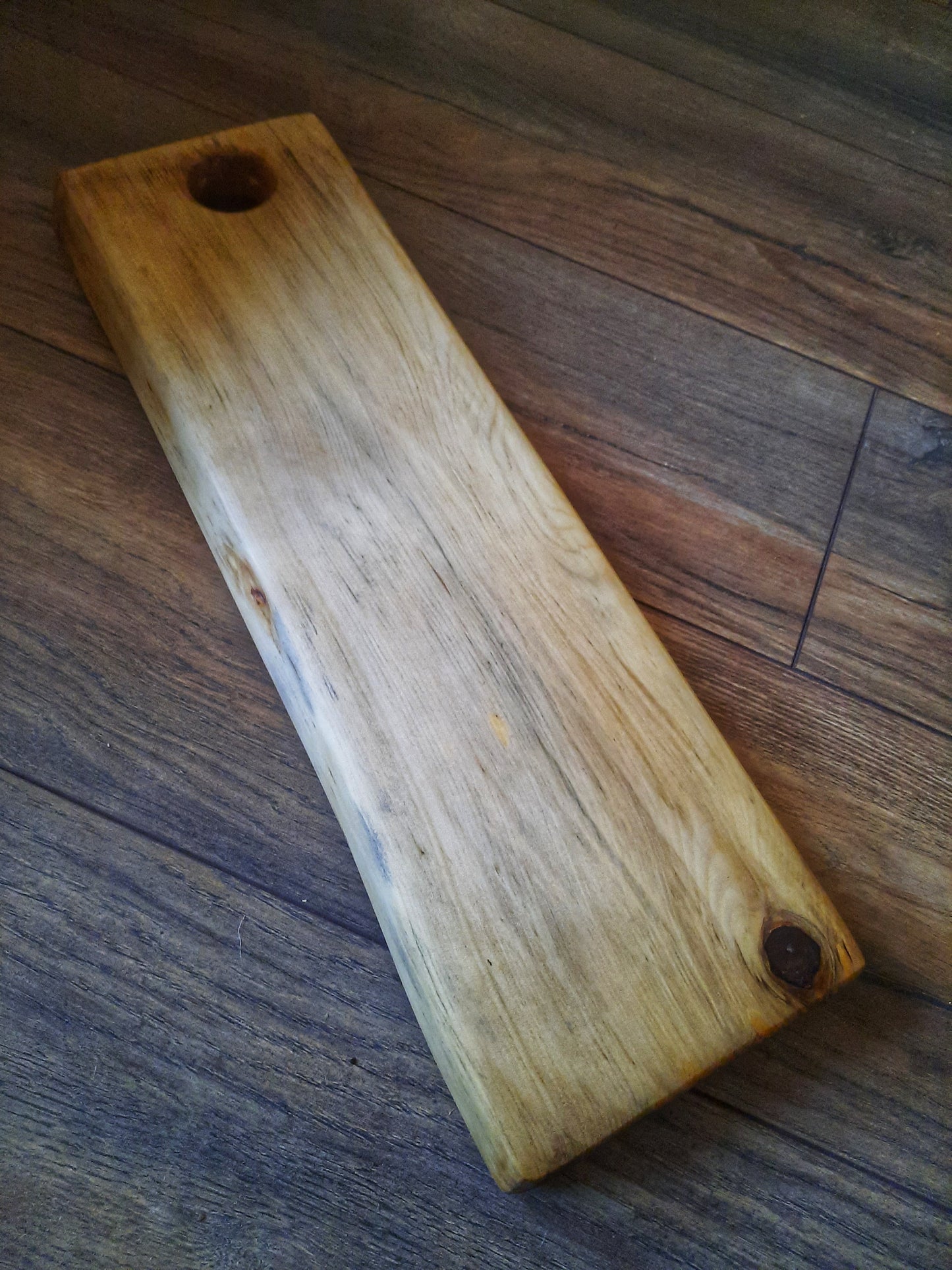 Long chestnut chopping board