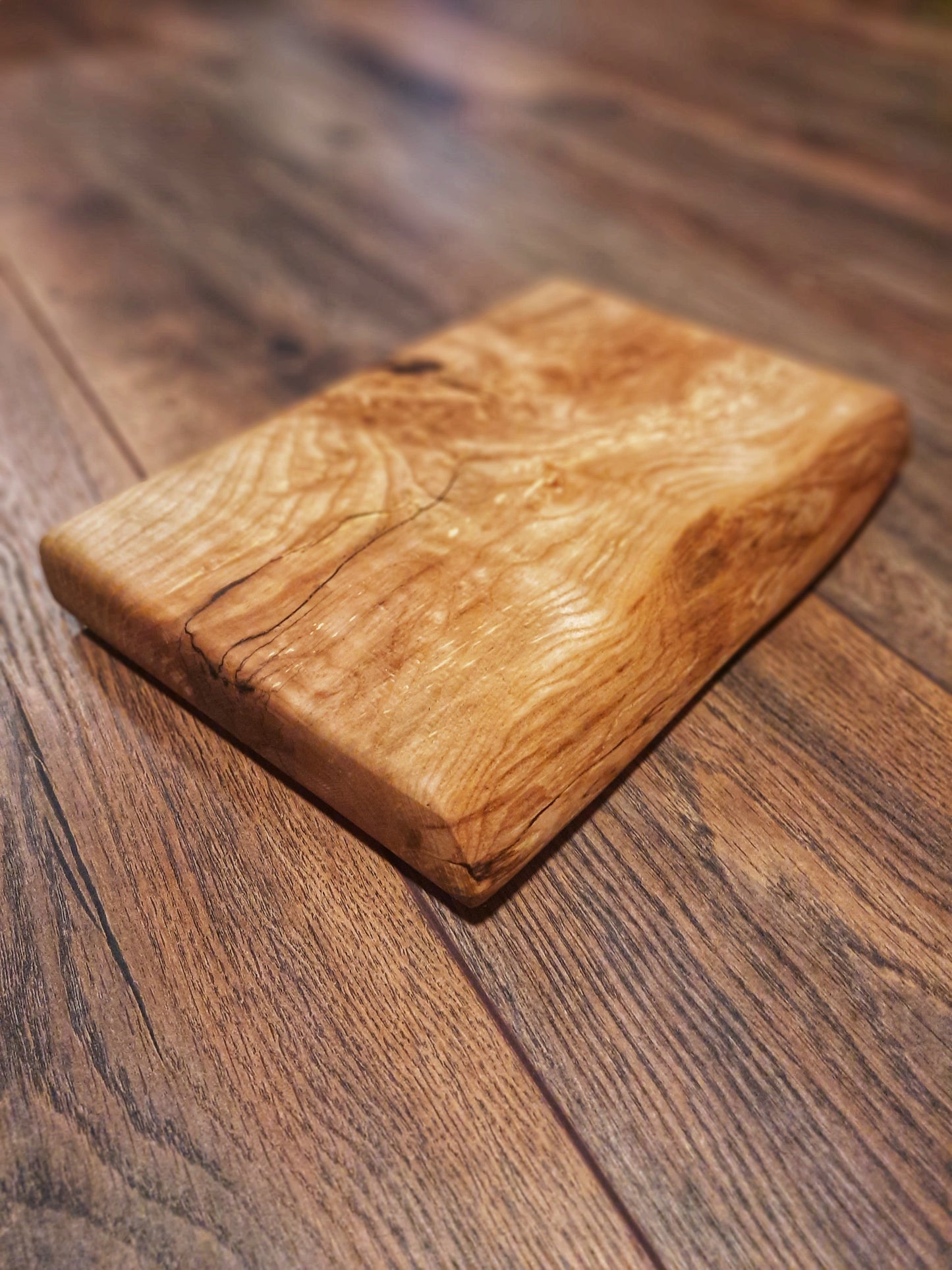 Cherry with black epoxy chopping board