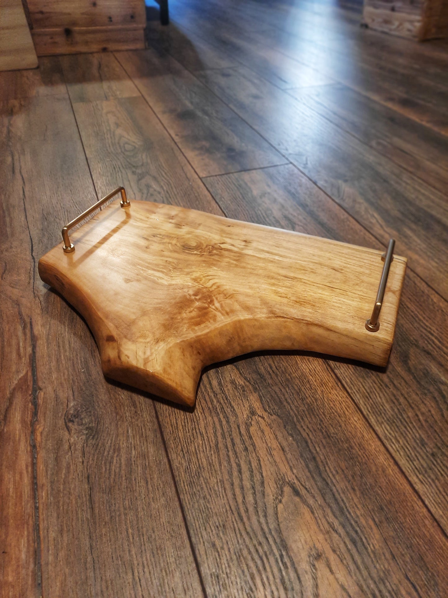 Sycamore branch edge serving Tray