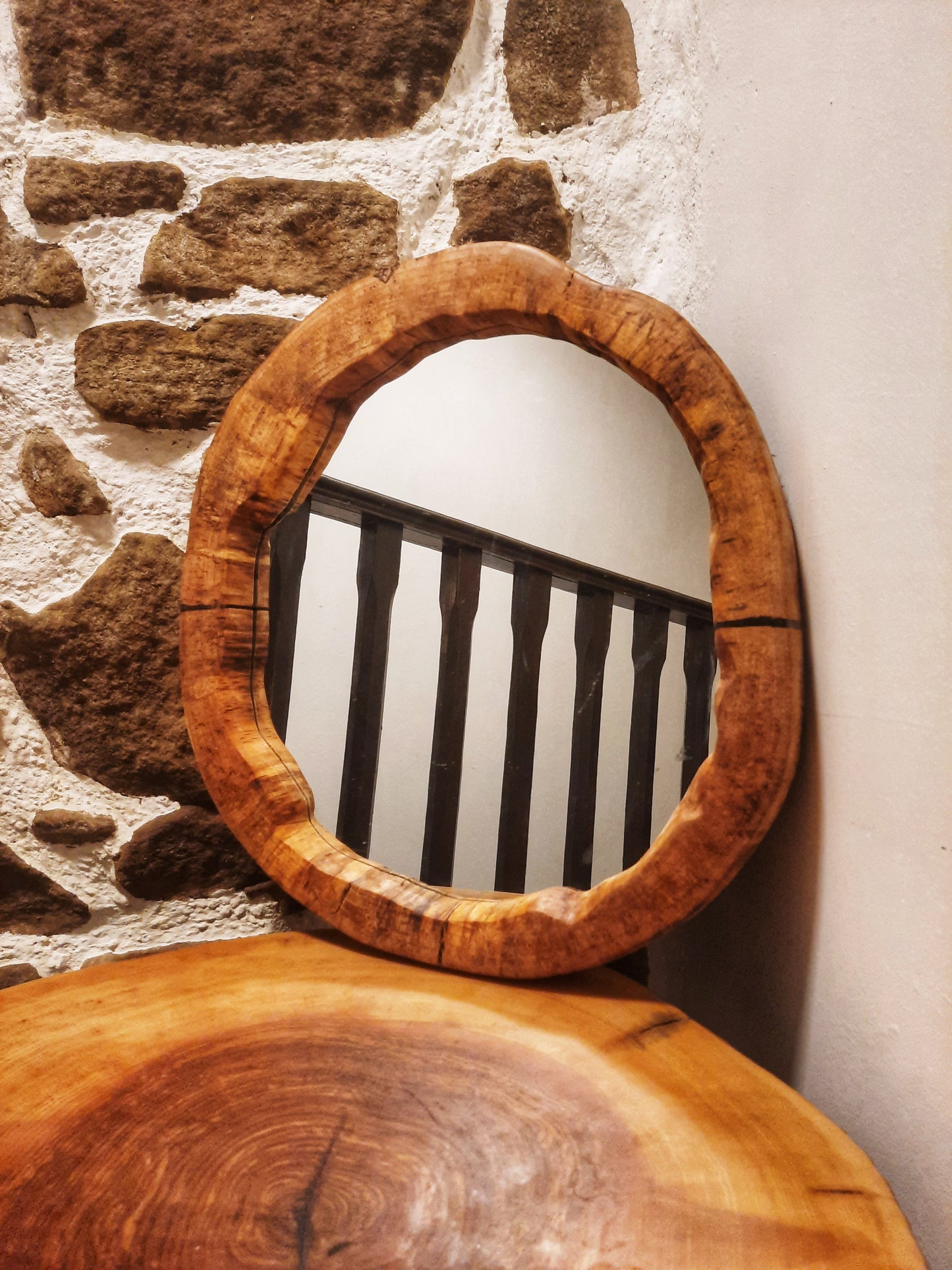 Live Edge Mirror