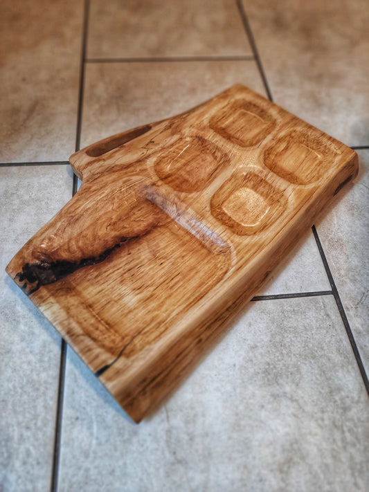Chestnut serving platter board