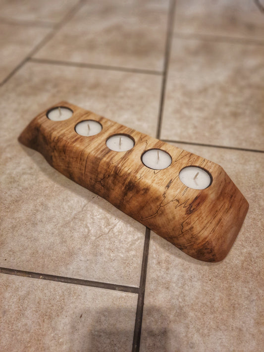 Sycamore tea light holder (large)