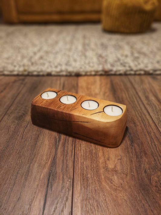 Ash tea light holder