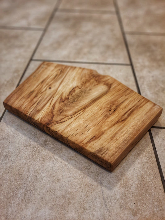 Sycamore live edge chopping board