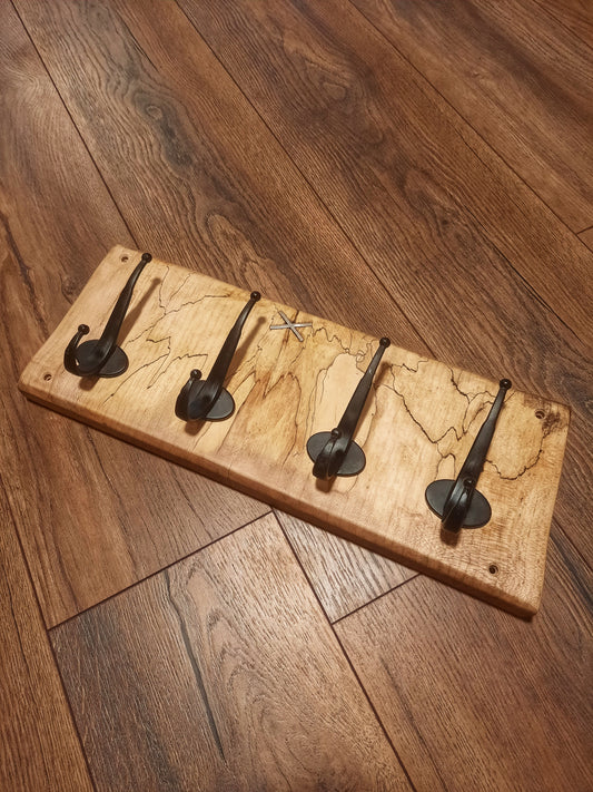 Wall mounted hooks
