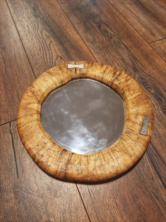live edge mirror