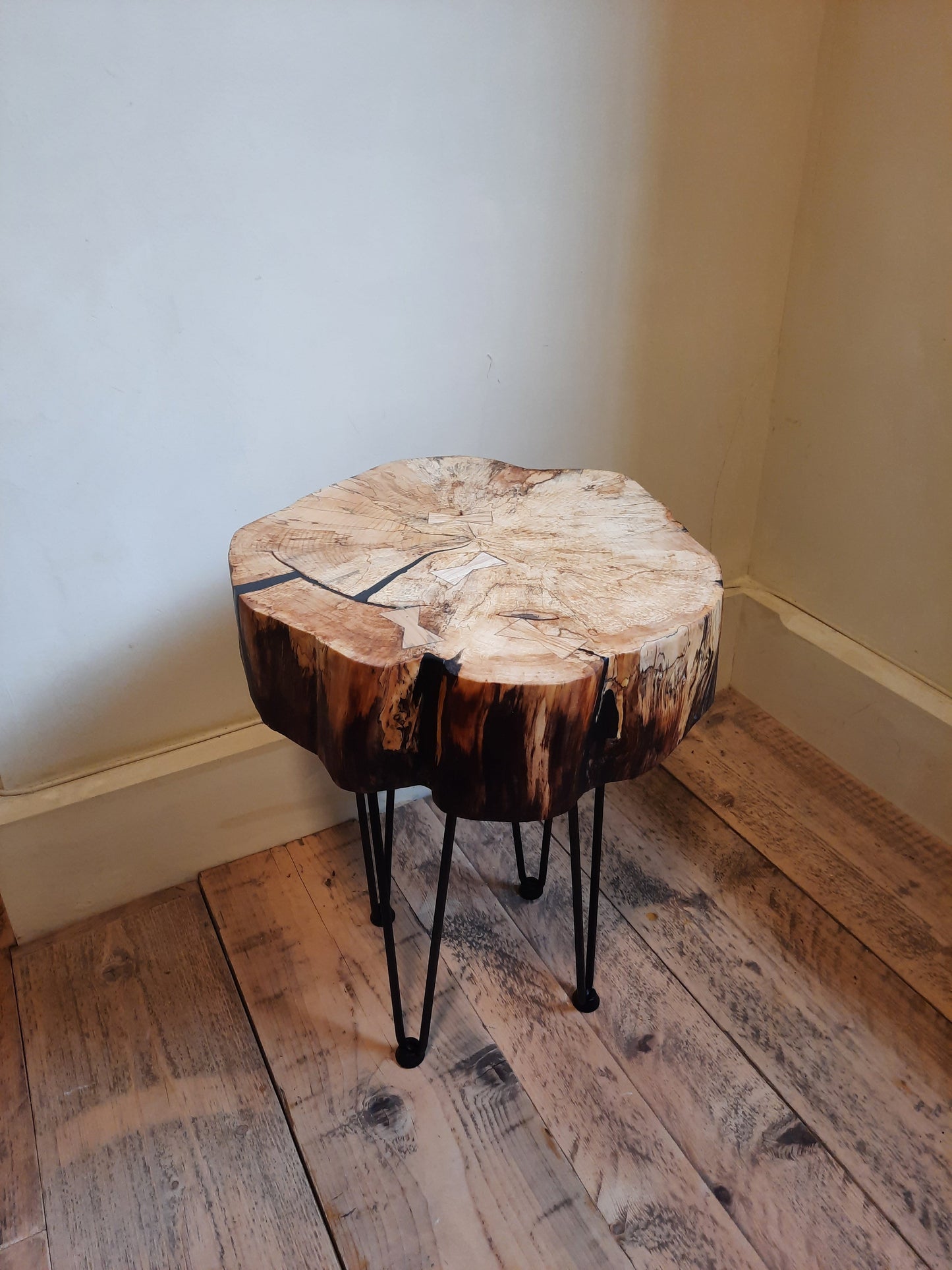 Spalted Beech Side Tables