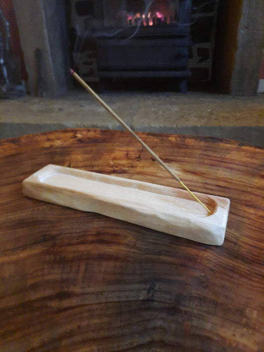 Live Edge Light grain scent stick holder