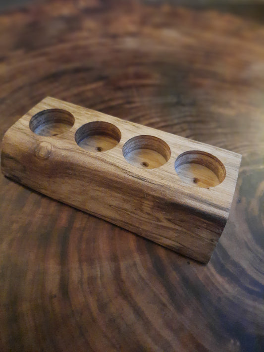 Four light grain tea light holder